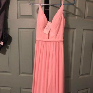 Allure Bridesmaid Dress Light Pink